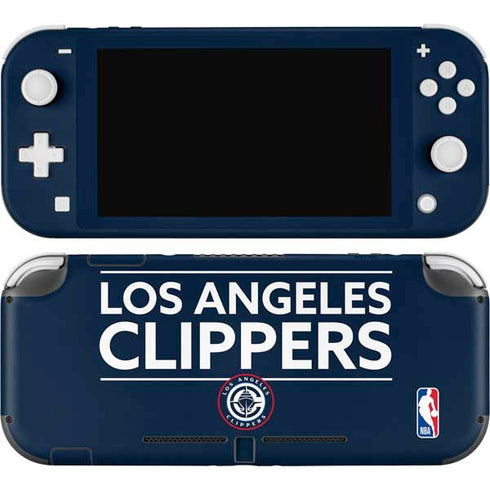 NBA Los Angeles Clippers Standard Blue Nintendo Switch Lite Skin